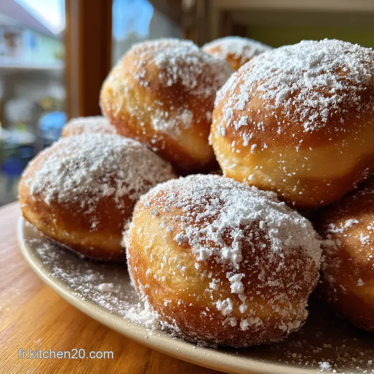 Les Beignets Au Sucre Fa&ccedil;on Go&ucirc;ter L&eacute;g&egrave;ret&eacute; Et Tradition presentation