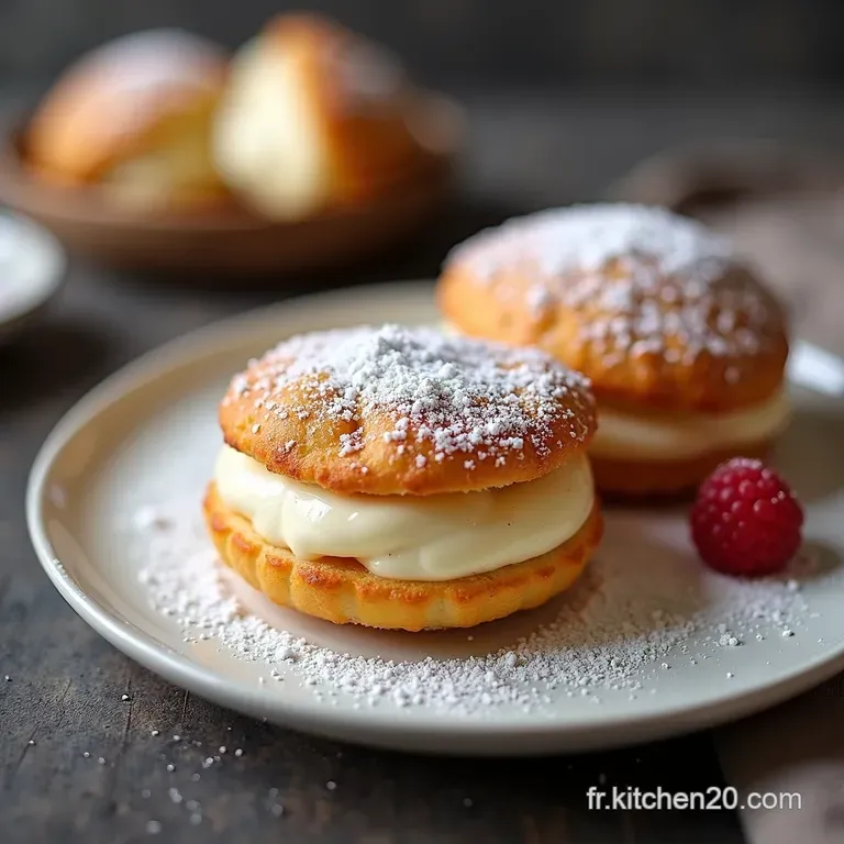 Les Beignets Souffl&eacute;s du Dimanche Matin Voil&eacute;s de Sucre Glace