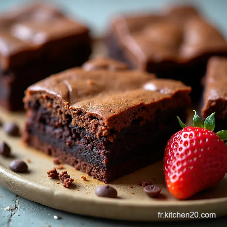 Les Brownies Ultime Le Plaisir Chocolat&eacute; Absolu