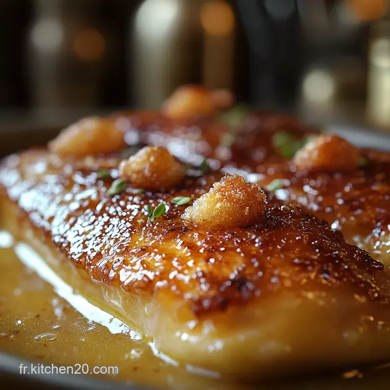 Magret De Canard Au Miel a Parisian Bistro Classic Simplified presentation