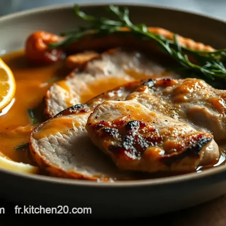 Magret de Canard brais&eacute; au miel sauce au vin rouge et accompagnement de pommes de terre fondantes