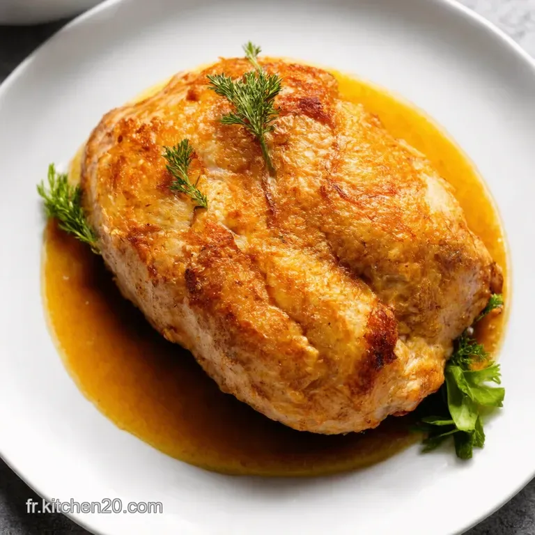 Magret de Canard R&ocirc;ti au Four avec sa Sauce Cerise Acidul&eacute;e