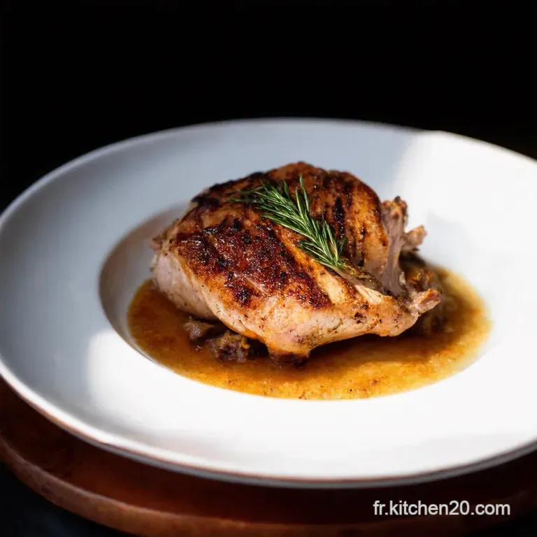 Magret de Canard R&ocirc;ti au Four Sauce Cerises Balsamique