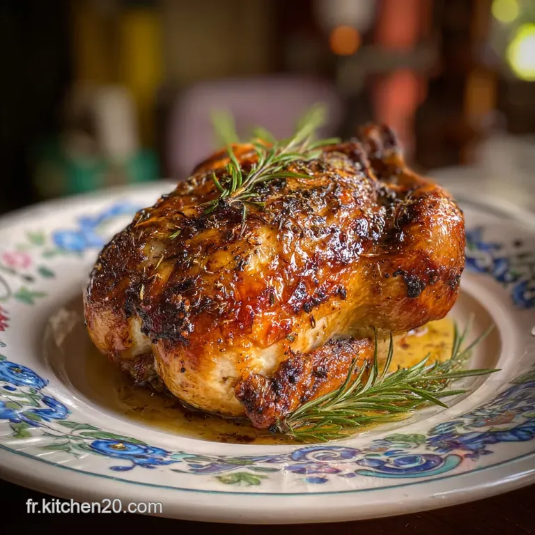 Recette Poulet R&ocirc;ti Marta Masalias Visionnaire