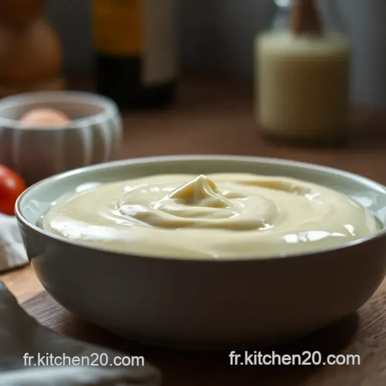 Mayonnaise Maison &Agrave; La Cyril Lignac presentation