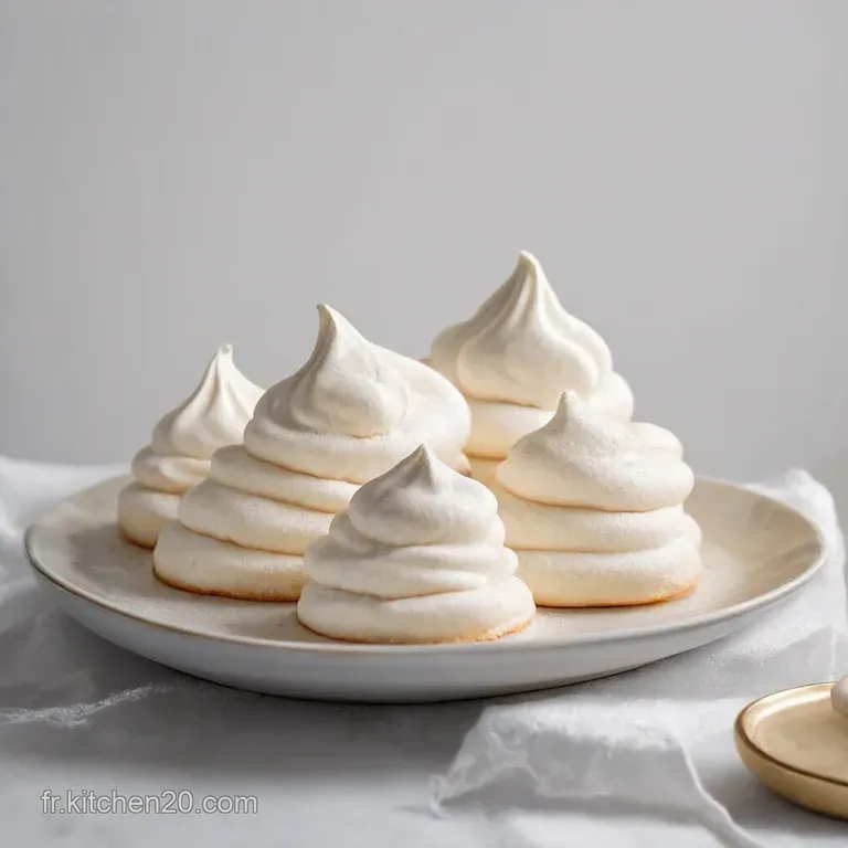 Meringues Nuages Faciles et Irr&eacute;sistibles