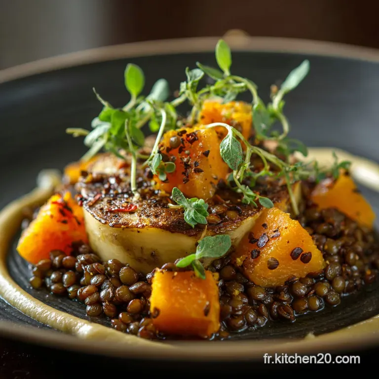 Le Mijot&eacute; Proven&ccedil;al &Eacute;quilibr&eacute; Lentilles Corail Courge et &Eacute;pices Douces IG Bas