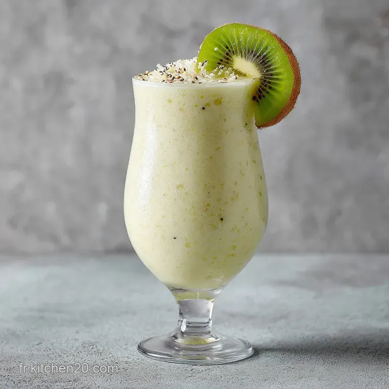 Milk Shake Banane Kiwi et Ananas : Le secret tropical
