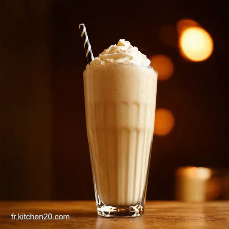 Milkshake De R&ecirc;ve &Agrave; La Vanille Bourdon presentation