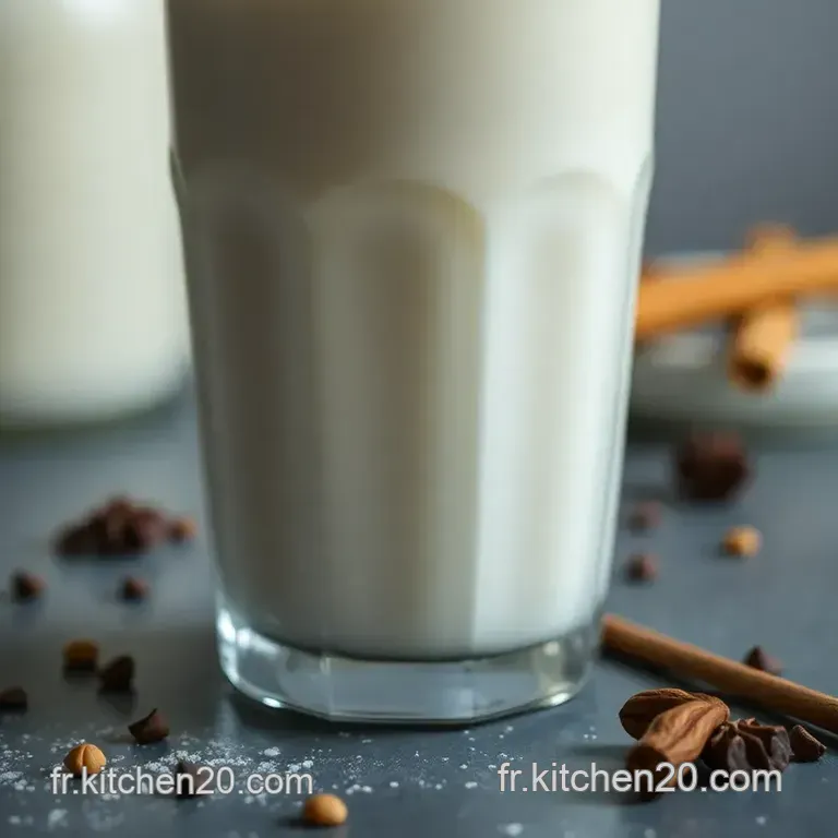 Milkshake Vanille Classique Touche Personnelle presentation