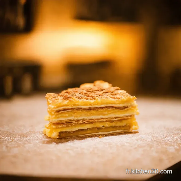 Millefeuille Magnifique P&acirc;tisserie Fran&ccedil;aise Simplissime presentation