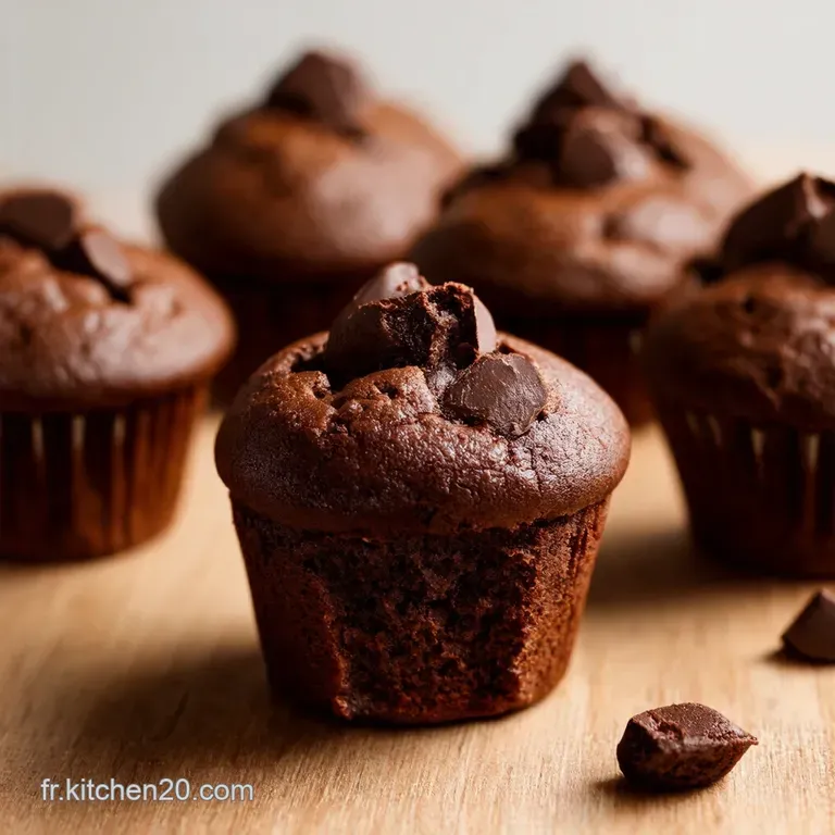 MiniMuffins au Chocolat Un D&eacute;lice Rapide