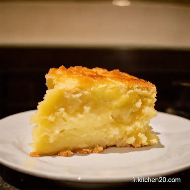 Moelleux Aux Pommes Caramelis&eacute;es a French Apple Cake presentation