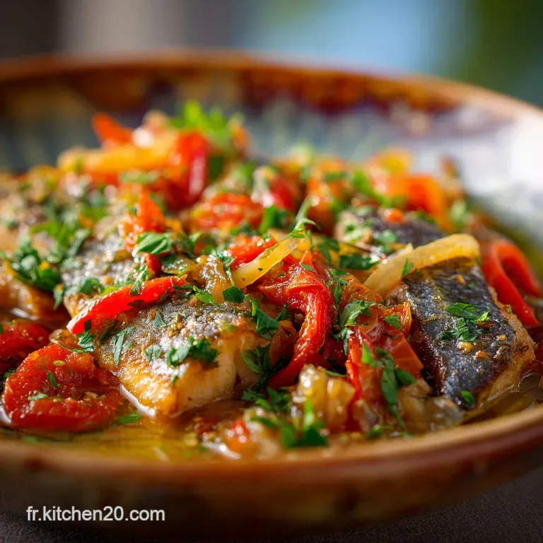 Morue &Agrave; La Basquaise : La Vraie Recette Du Sud-Ouest presentation