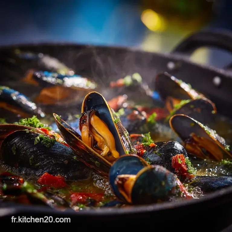 Moules &agrave; la Proven&ccedil;ale : Recette Classique du Sud sans Cr&egrave;me