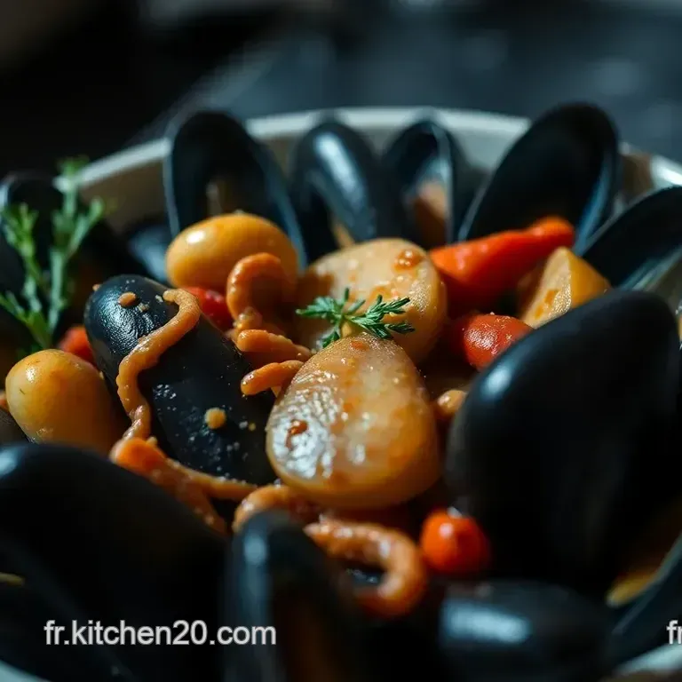 Moules au Chorizo: Une &Eacute;vasion M&eacute;diterran&eacute;enne