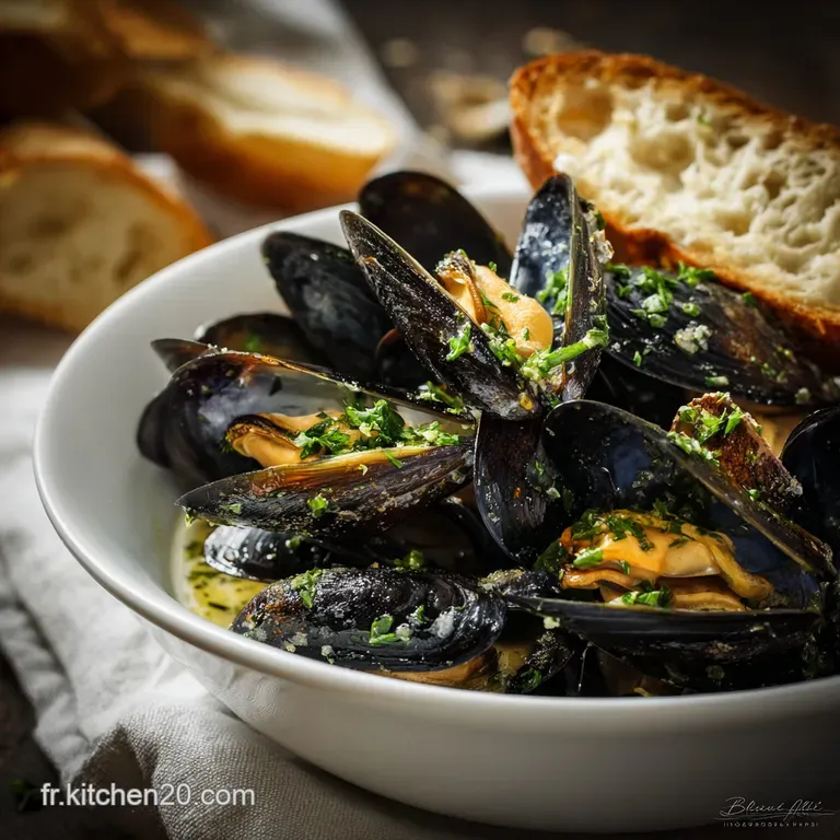 Moules Marini&egrave;res Classiques : Lauthentique Recette Pr&ecirc;te En 30 Minutes presentation