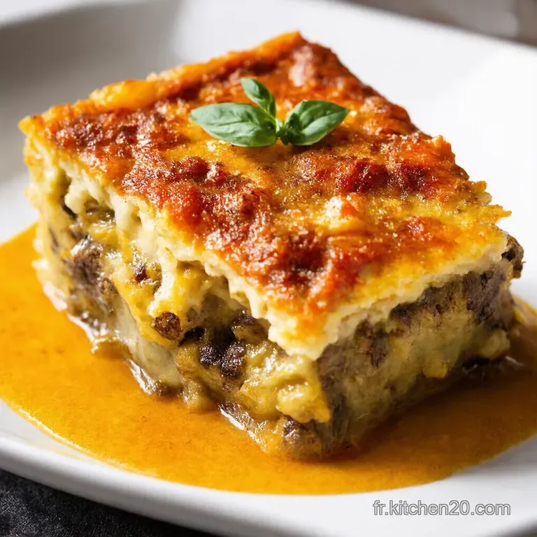 Moussaka Facile La Gr&egrave;ce dans votre Assiette