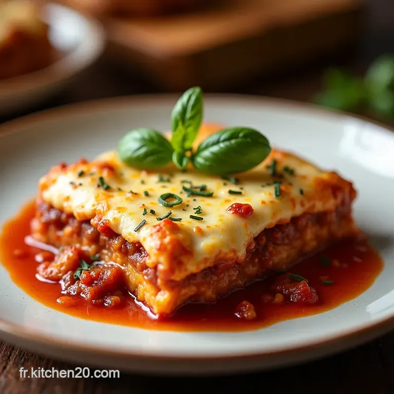 Moussaka Minute Facile Et Savoureuse presentation