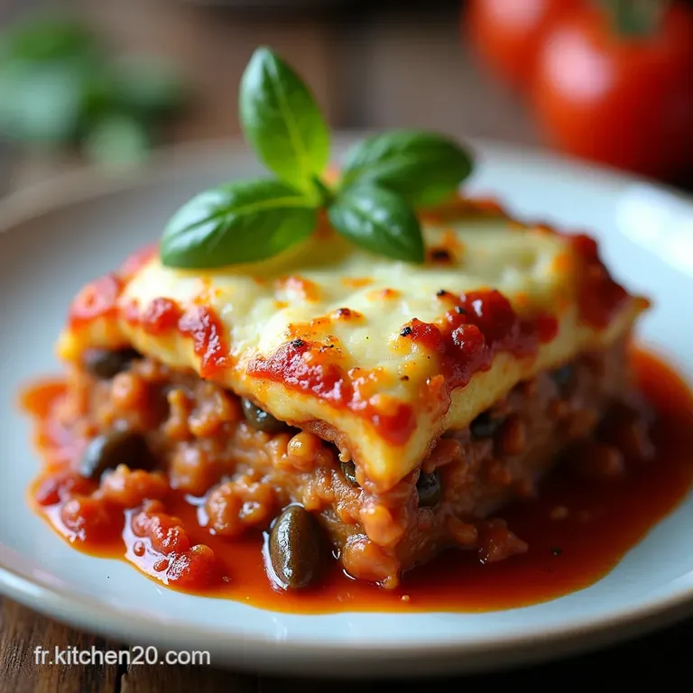 Moussaka Minute Facile et Savoureuse