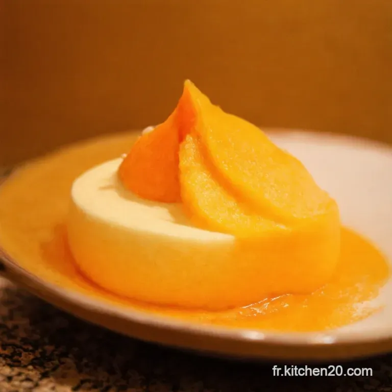 Mousse Aux Abricots Un Rayon De Soleil Dans Un Verre presentation