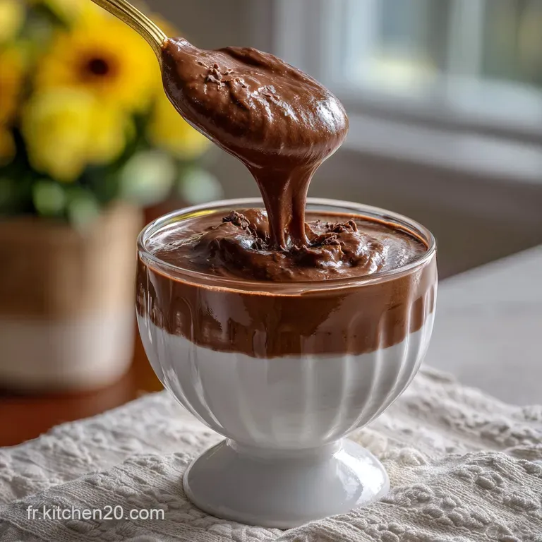 Mousse Chocolat Banane Facile Recette Mousse Choco : Le Secret V&eacute;g&eacute;tal presentation