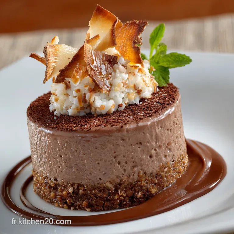 Mousse au Chocolat Noix de Coco La Recette Soie et Intensit&eacute;
