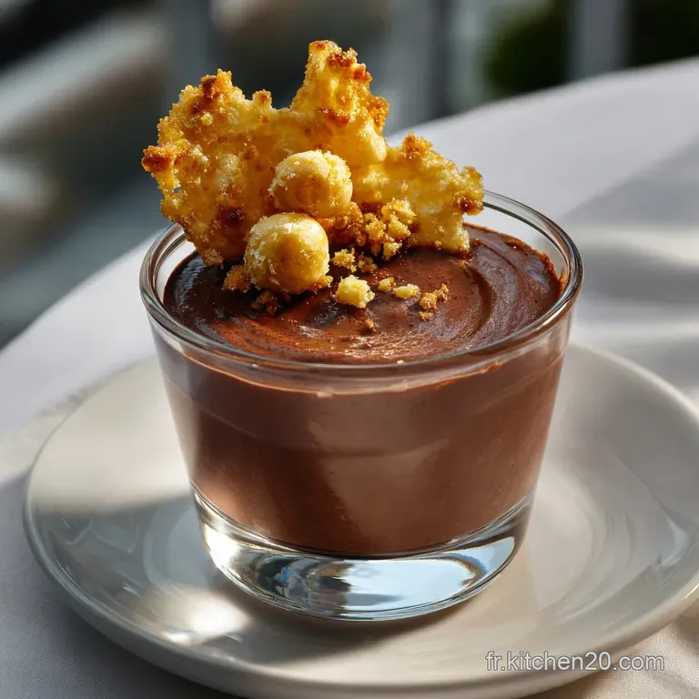 Mousse Chocolat Macadamia LArt du Pliage pour un Dessert A&eacute;rien