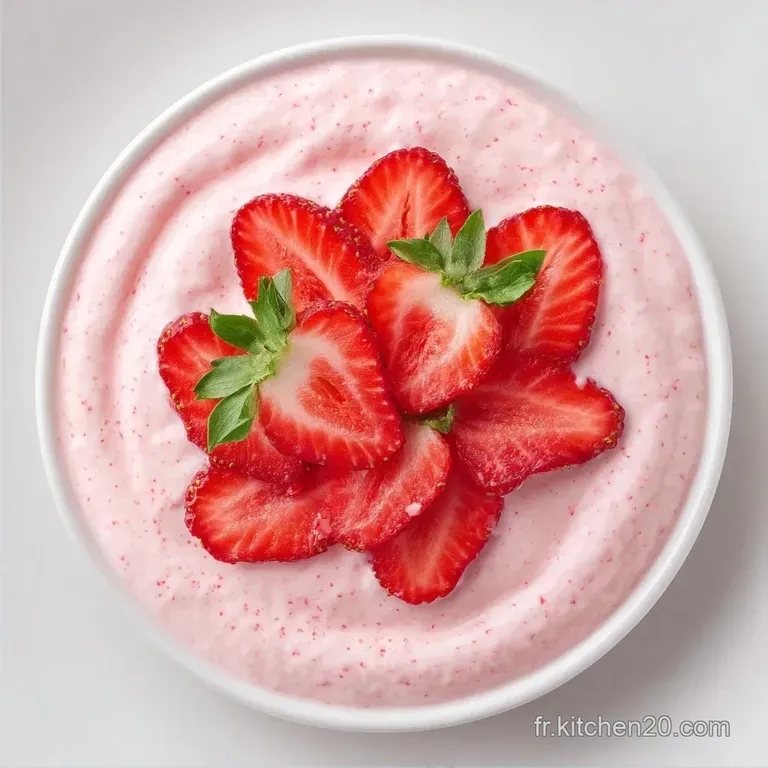 Mousse Fraises Thermomix Facile : A&eacute;rienne et Riche