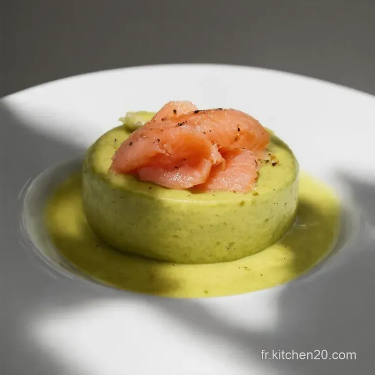 Mousse Onctueuse AvocatSaumon Fum&eacute; LAp&eacute;ro Chic et Facile