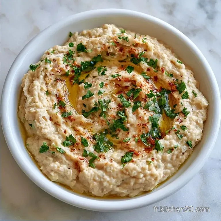 Moutabal Libanais Maison au Tahini