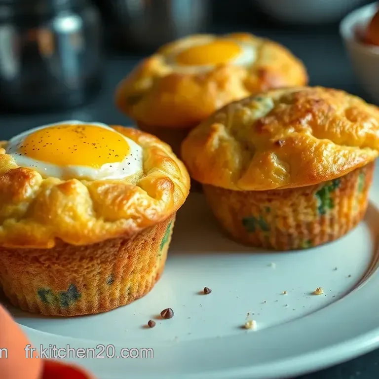 Muffins Savoureux aux &OElig;ufs