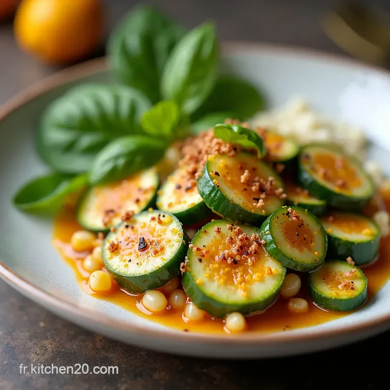Nuages de Courgettes L&eacute;gers et Gourmands