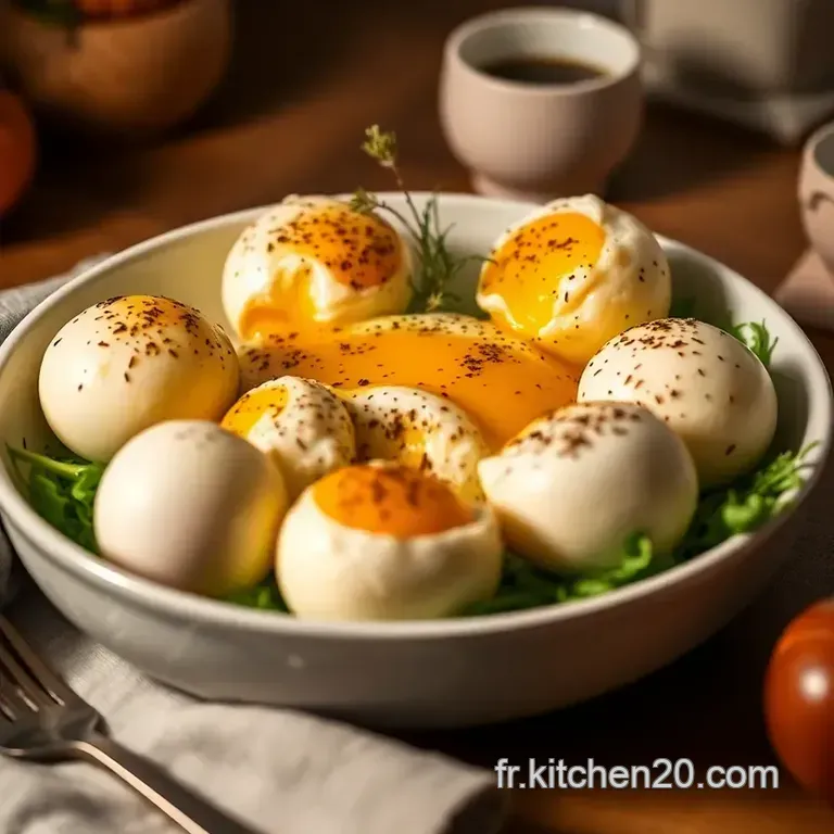 Oeufs Mimosa : Une Recette Classique Et &Eacute;l&eacute;gante presentation