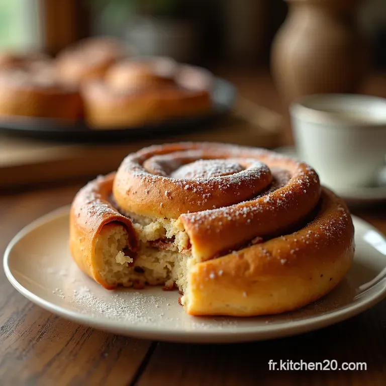 Oh L&agrave; L&agrave; the Best Cinnamon Rolls Ever presentation