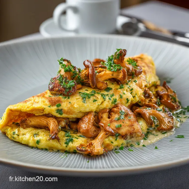 Omelette aux Girolles Sauvages : La Version Baveuse Digne dun Grand Chef