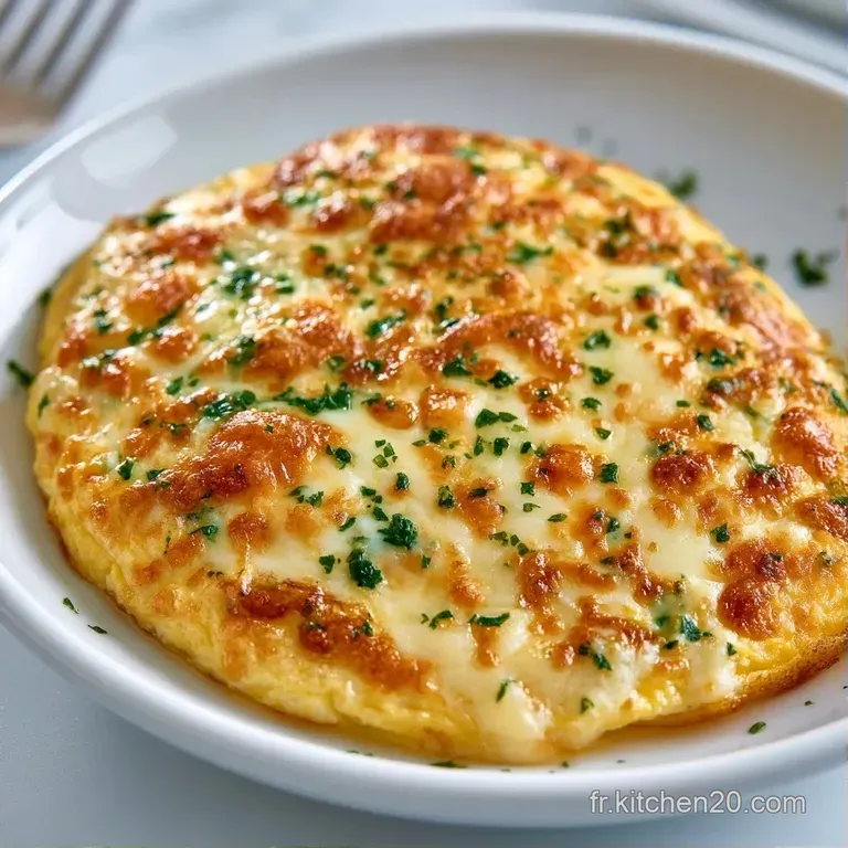 Tranches d'omelette moelleuse et dor&eacute;e dispos&eacute;es avec soin sur une assiette blanche, accompagn&eacute;es de salade croquante.