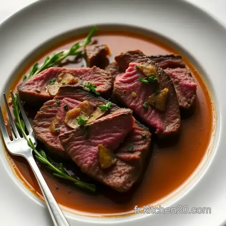 Onglet De Boeuf &Agrave; La Parisienne presentation