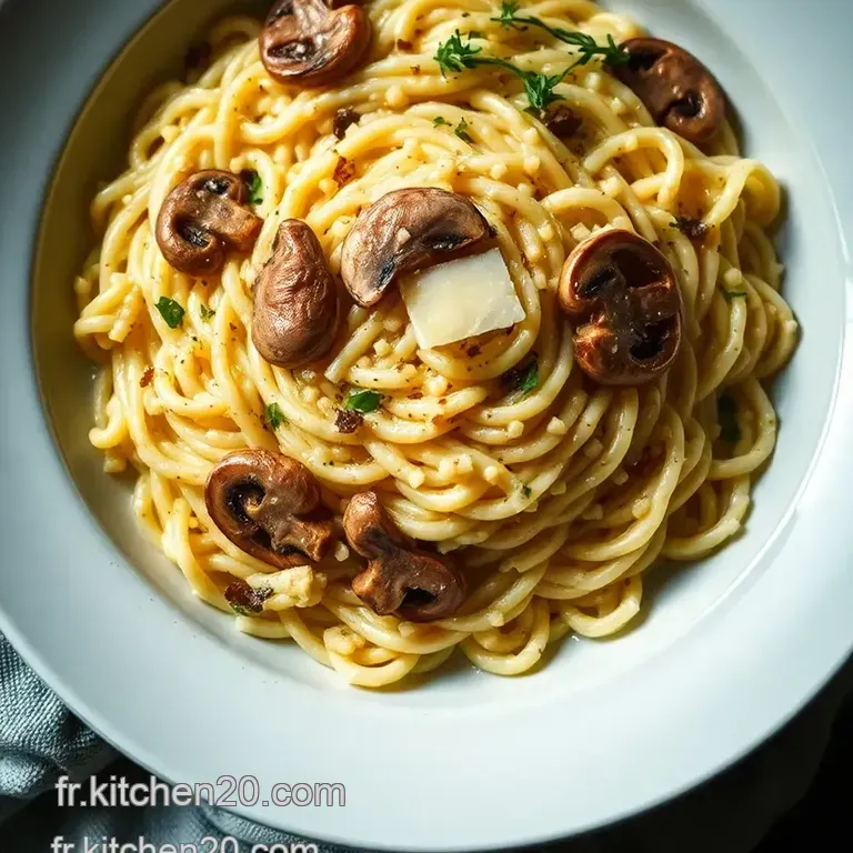 Orzotto Cr&eacute;meux Aux Champignons Et Parmesan presentation