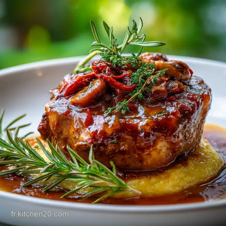 Osso Bucco de Dinde &agrave; la Tomate