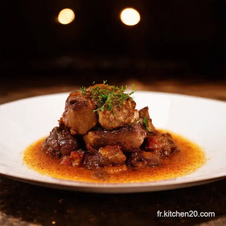 Osso Bucco Jarret De Veau Brais&eacute; &Agrave; La Perfection presentation