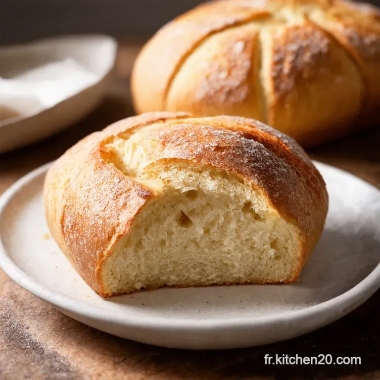 Pain au Levain Le Go&ucirc;t Authentique du Fait Maison