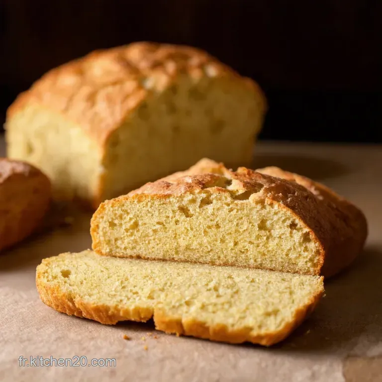 Pain De Campagne Rustic French Country Bread presentation