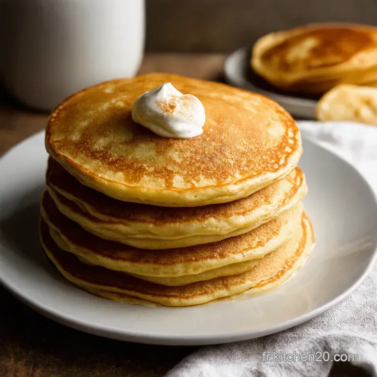 Pancakes au Yaourt La L&eacute;g&egrave;ret&eacute; Gourmande