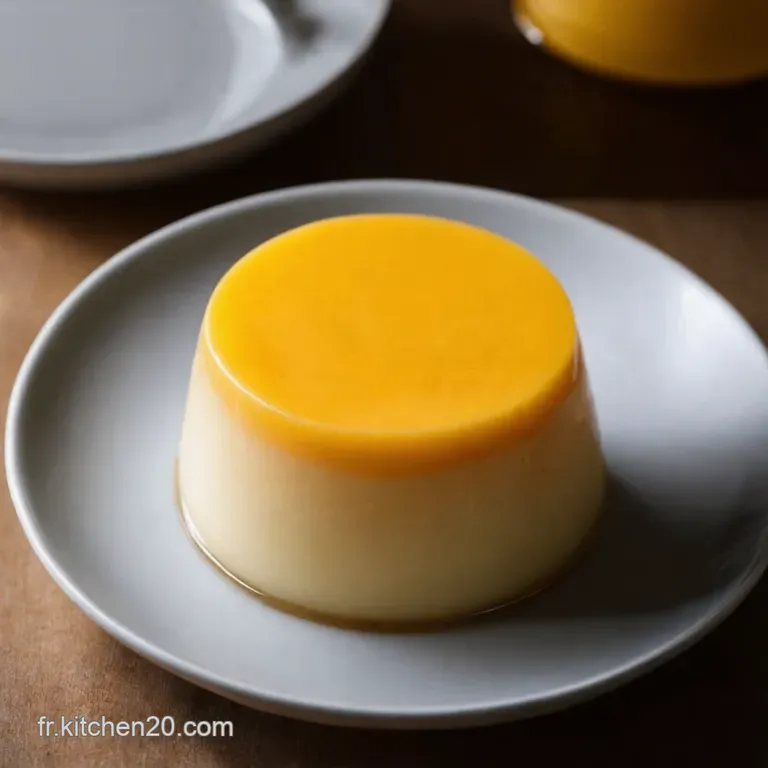 Panna Cotta &Agrave; Lagaragar Douceur Italienne L&eacute;g&egrave;ret&eacute; Fran&ccedil;aise presentation