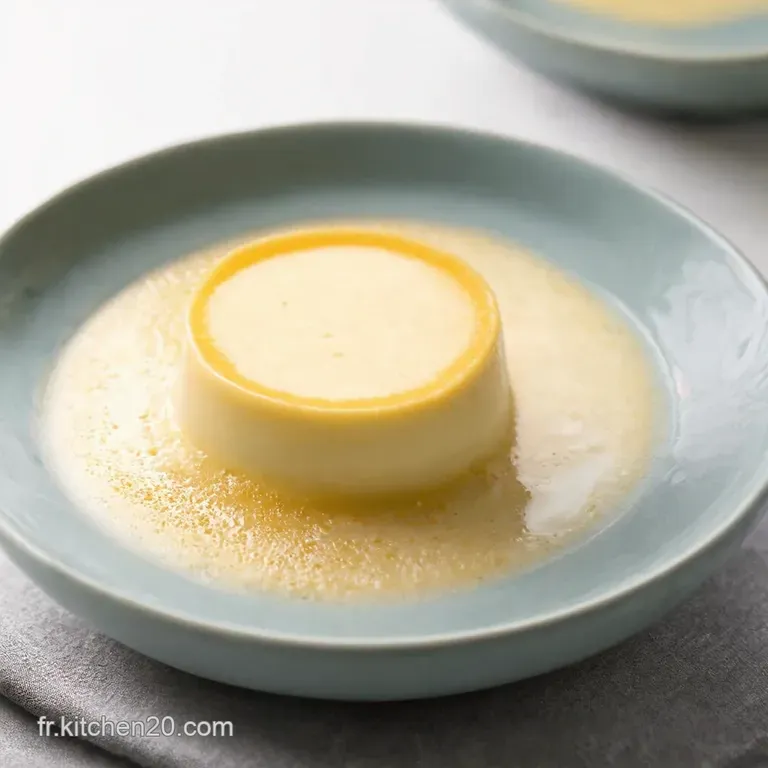 Panna Cotta Classique &agrave; la Vanille