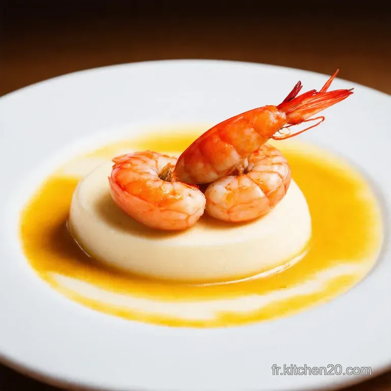 Panna Cotta de Homard Crevettes Une &Eacute;l&eacute;gance Marine
