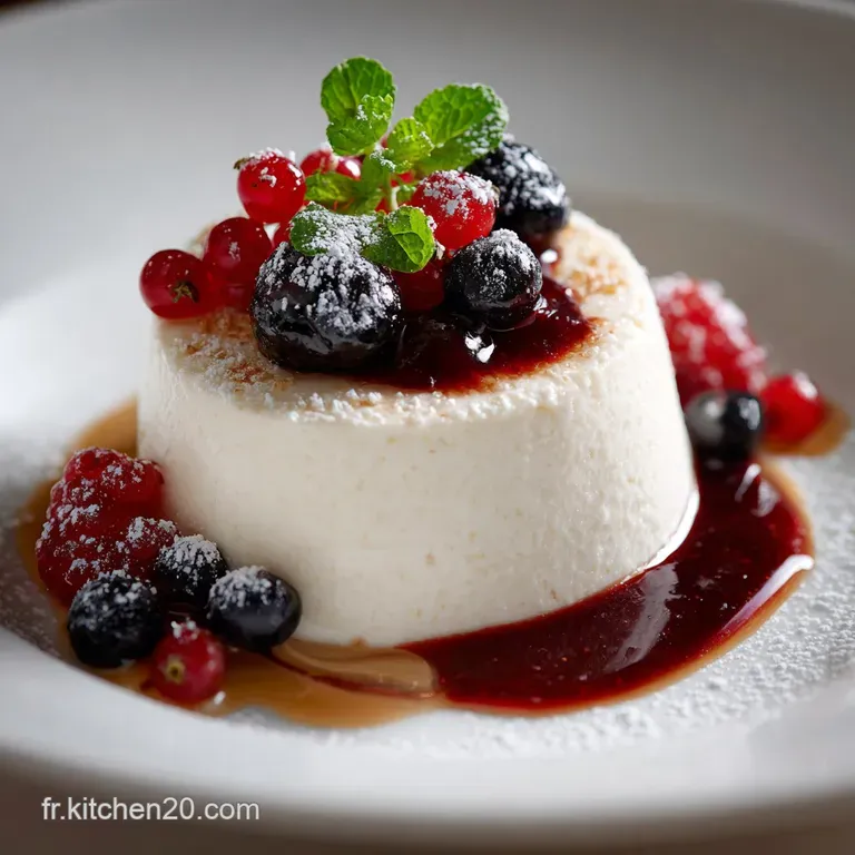 Panna Cotta Au Lait Concentr&eacute; Et Coulis La Recette Facile Pour Un Dessert Ultraonctueux presentation
