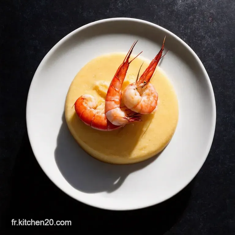 Panna Cotta Oc&eacute;ane Homard Crevettes &Eacute;l&eacute;gance en Couches
