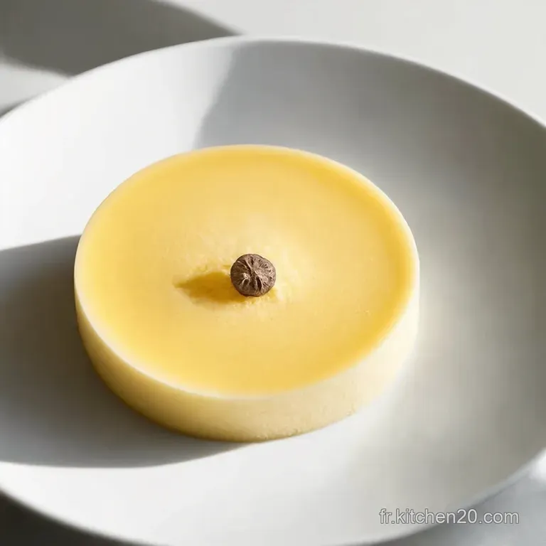 Panna Cotta onctueuse &agrave; la Vanille Bourbon un Baiser dItalie